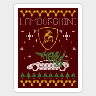 LAMBORGHINI XMAS Sticker